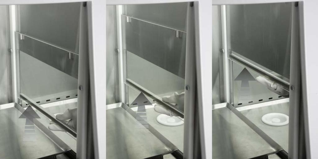 Esco Hospital Pharmacy Isolator Pass Thru, Vertical Sliding Inner Door Minimizes ingress of contamination into the work