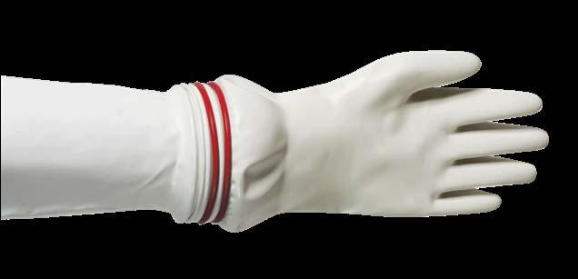 Esco Hospital Pharmacy Isolator Safe-Change Cuff Rings Glove