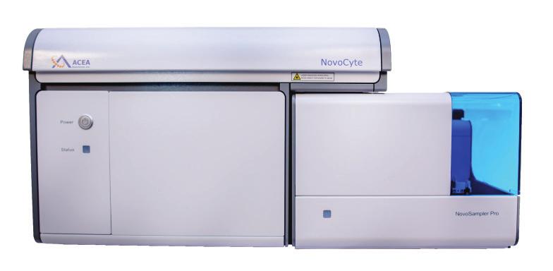 The NovoSampler Pro seamlessly integrates with the NovoCyte flow cytometer, making it very easy to operate, delivering