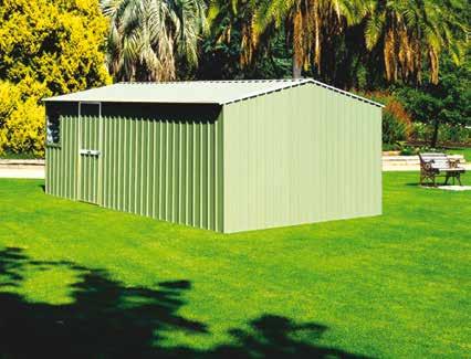 The largest in the range, these sheds offer the benefits of strength and security with ample space for work and storage.
