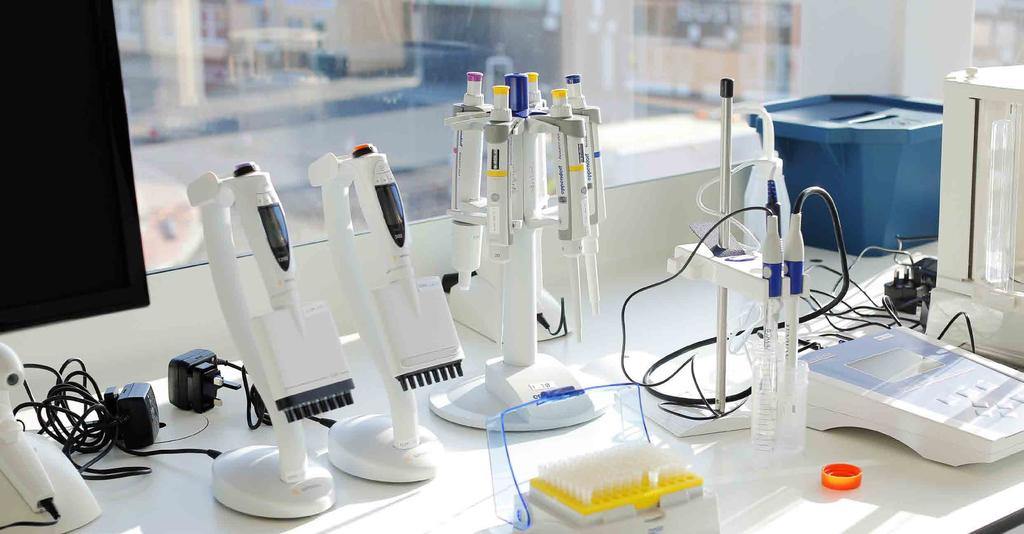 Optimised processes can be scaled-up and demonstrated at laboratory and pilot scale. blood gas analyser, ViCell automated cell counters and osmometers for in-process sample measurements.