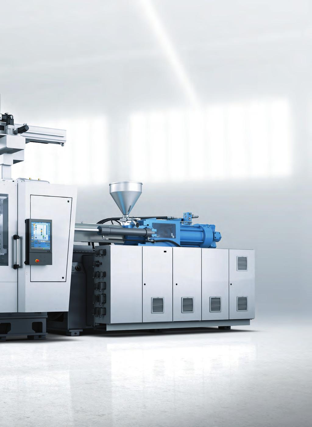 Ideal interaction between automation and machine Proven economical overall concept New MC6 control system Simple and clear operation with SplitScreen, ProcessDesigner and Eco function