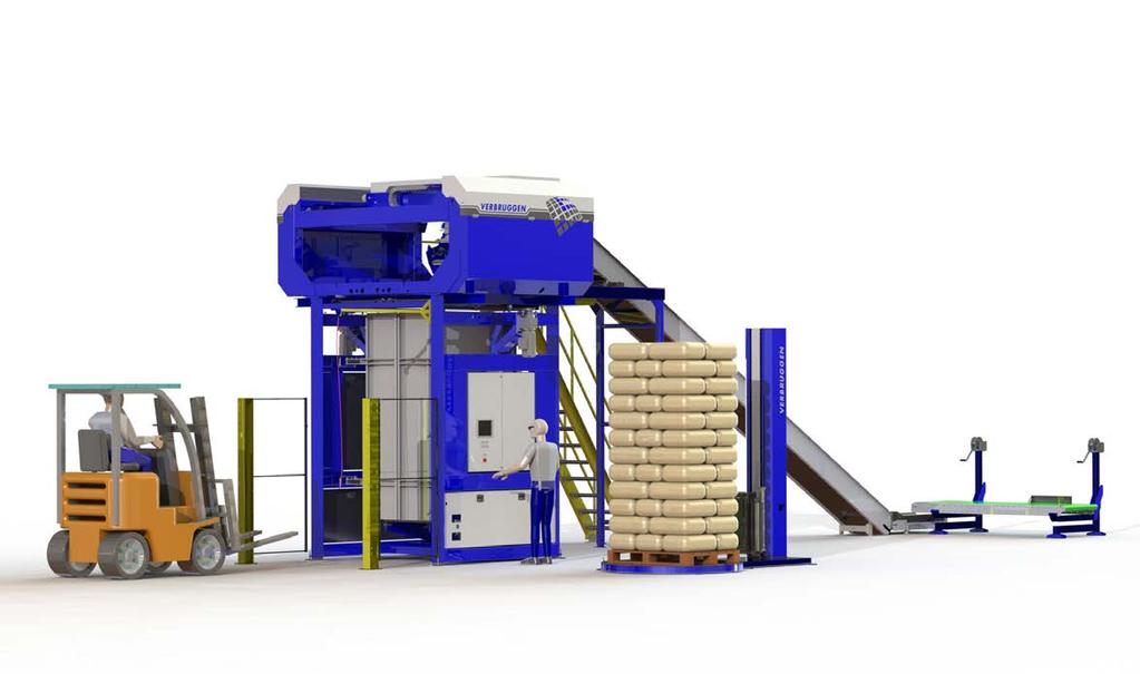 palletizing solutions For small / medium capacity packing Flexible and accurate Reduced labor / High return on investment Your palletizing solution The VPM-7 is an excellent solution for packers who