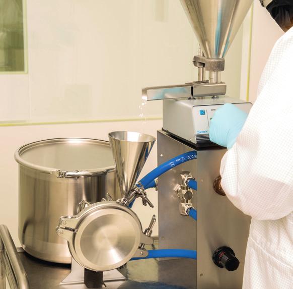Manufacturing Blending and homogenization of products We can produce homogeneous blends according to your specifications both prior to and following the micronisation