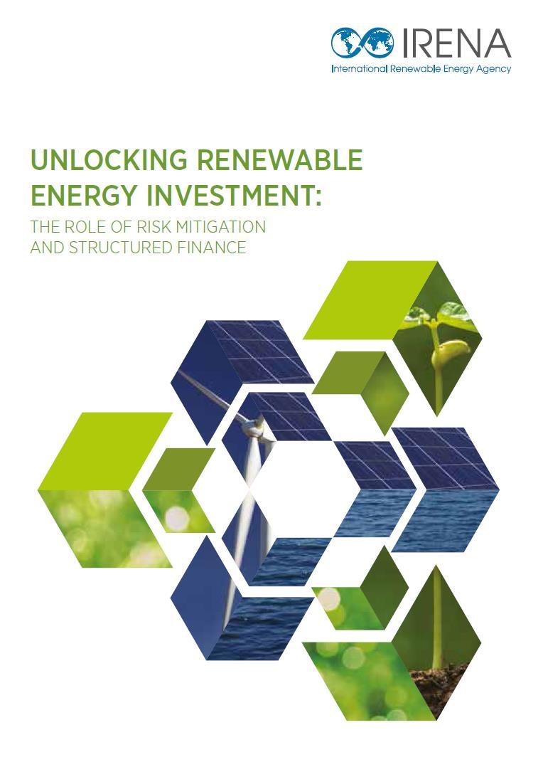 Unlocking RE Investment Cost-effective doubling of RE share in global energy mix feasible by 2030 RE investments to double over next few years and triple in the 2020s.