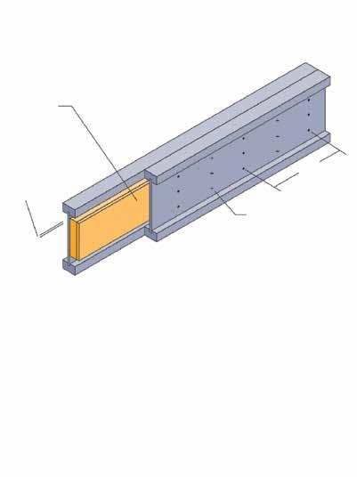 TABLE IBUC FB1 Filler Block Requirements for Double Joist Construction Flange Width Joist Series Joist Depth Filler Depth Filler Thickness 2 1/2" IB400/600 9 1/2" 6" IB400/600 11 7/8" 8" IB400/600