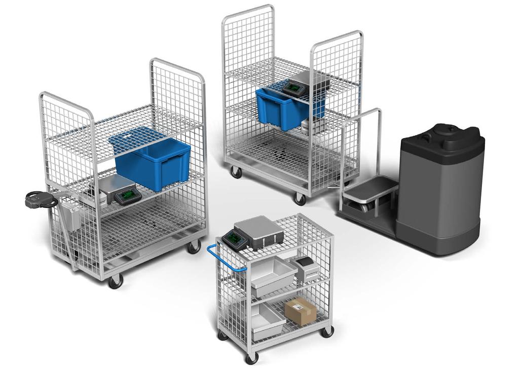 Manual workstation: Our manual picking workstation is an ideal solution for smaller warehouses or zoned picking.
