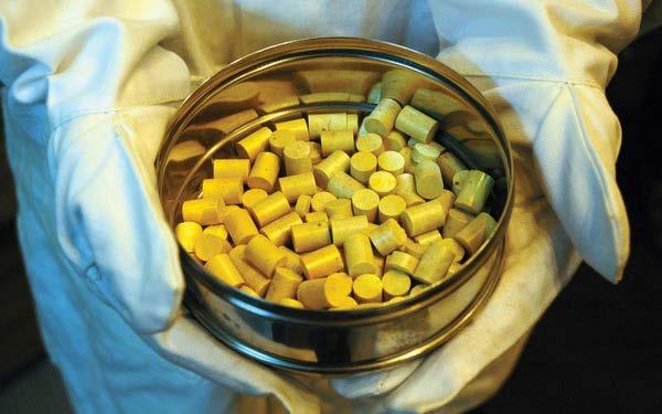 Thorium dioxide pellets for reactor operation Thorium dioxide pellets could be the nuclear fuel of the future if proliferation concerns can be addressed.