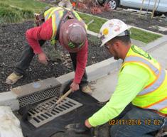 Storm Drain Inlet Protection Depending on your needs, block or cover storm drain inlets near areas where cleaning, construction, or other
