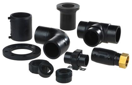 Beside the variety of piping materials, a wide choice of piping products enables the construction of pipelines in a wide range of dimensions and flow rates.