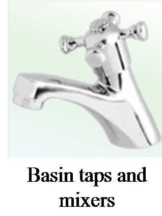 fittings/products under Mandatory WELS Basin taps & mixers Shower