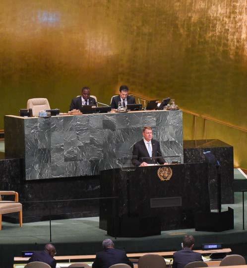 The Presidency: 72 nd session UNGA Romania has assumed the necessary development policies with real impact on advancing the implementation of the 2030 Agenda.