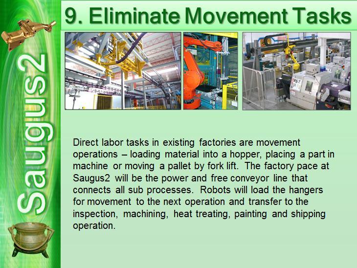 Taking the movement tasks out of labor also