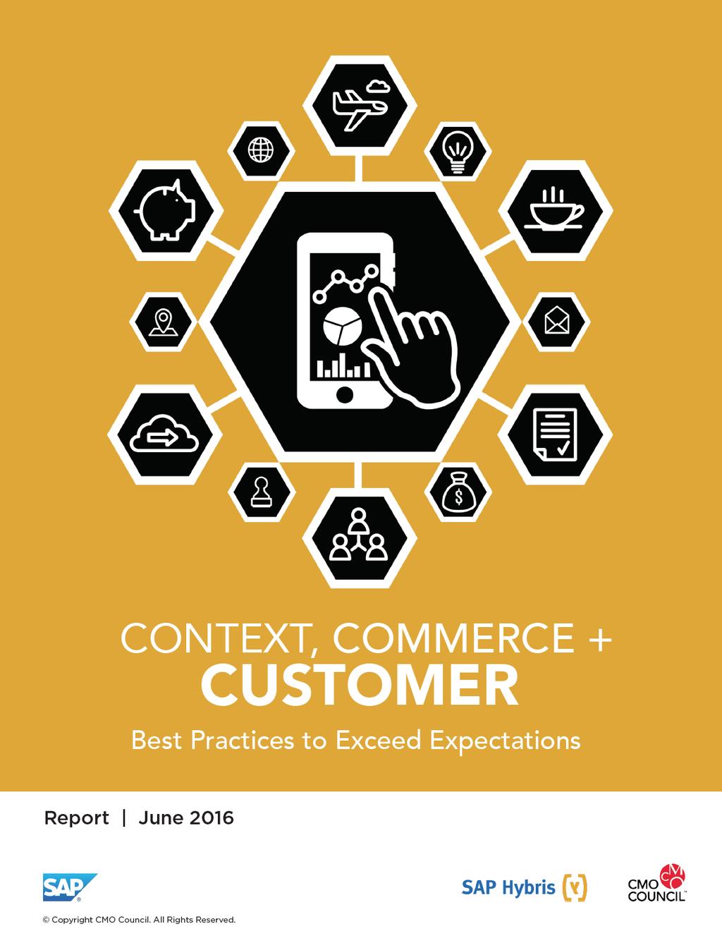 Research Attributions CMO Council & SAP: Context Commerce & Customer Research