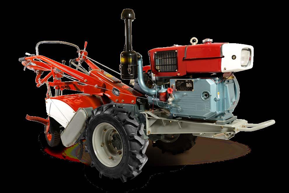 Rotary Tiller A soil preparation attachment designed for soil tilling, giving the soil maximum disturbance. It is ideal for making irrigation beds, farming ginger, carrot, rice, etc. S No.