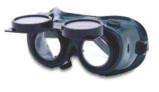 Goggles / Spectacles PILOT welding range PILOT FLIP UP Flip up lenses anti-scratch treated Elastic headband Indirect
