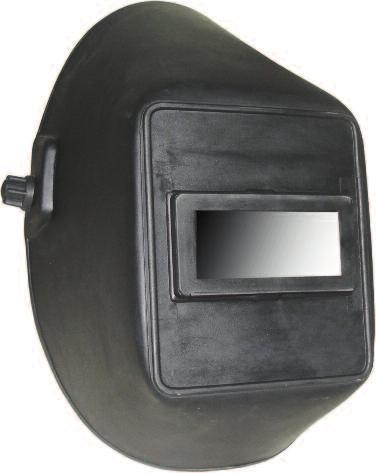 N : W000011114 2007-833 Helmet WTP 2011-480 Thermoplastic helmet Thermal resistance up to 100 C Adjustable headgear B Delivered without glass