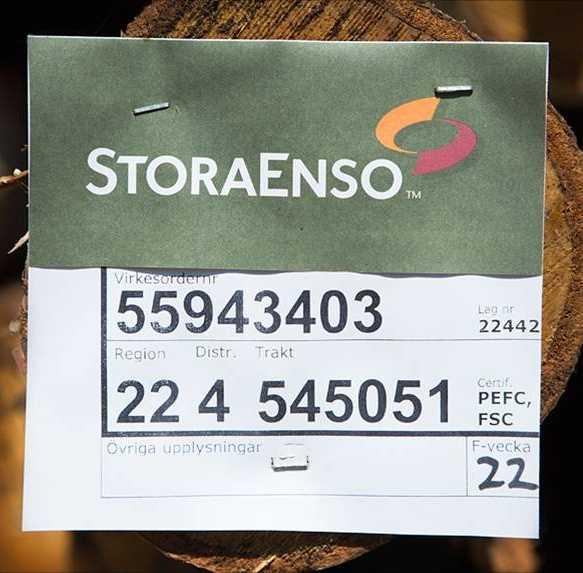 Stora Enso promotes forest certification wherever the Group operates The Group aims to increase the proportions of wood coming from certified forests.