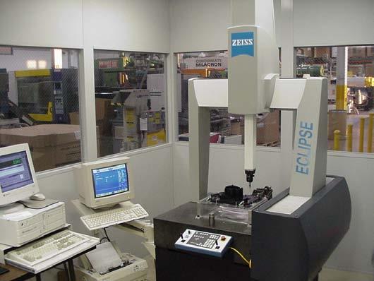 Quality Equipment Ram Optical Device CMM (2) In process inspection Fully programmable Increases accuracy, efficiency