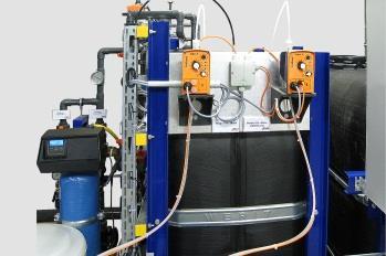 Conductivity controlled desalination and