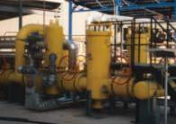 and following auxiliaries: condensate collecting facility N 2 -purging facility