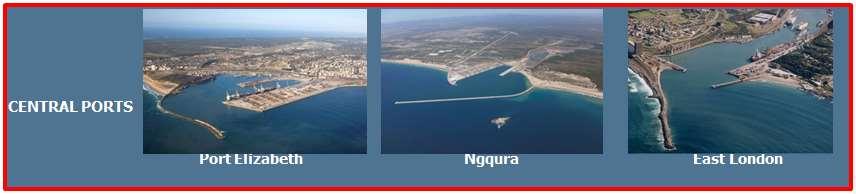 7.2.4 Seaport infrastructure The Eastern Cape has 3 main ports: Port Elizabeth, Ngqura and East London.