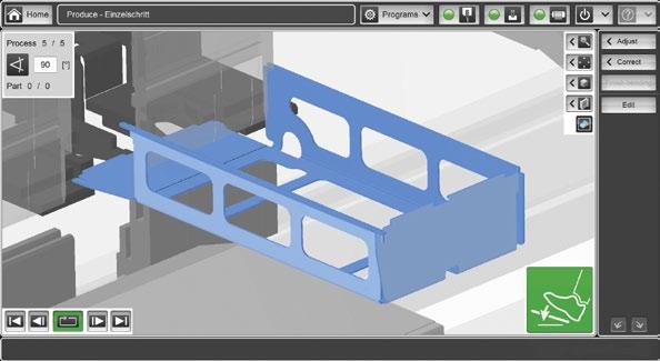 BENDING 23 ByVision Bending Simple, user-friendly, and rapid control of pressbrakes With ByVision Bending, bending is as easy as daily interaction with
