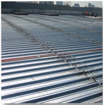 If the slab has been designed as continuous, then additional steel reinforcement as specified by the Engineer shall be provided over supports.