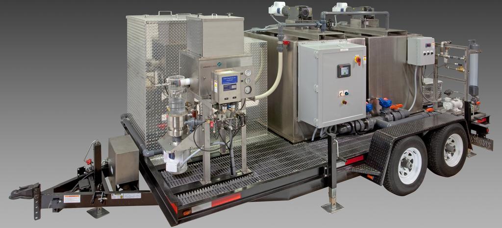 Seeing Is Believing Let us demonstrate the effectiveness of the PolyBlend polymer mixing system with your existing or new application.