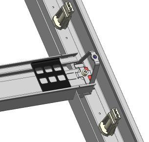 Different Configurations of Rails and Cross Rails Assemblies Ground connector