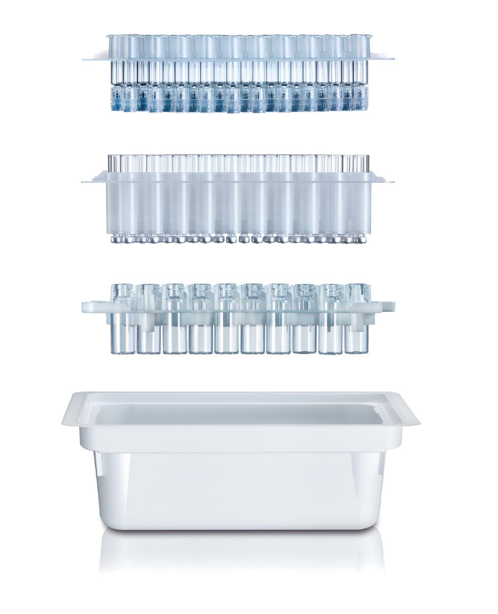 making their processes leaner. RTU has set the standard for syringes and is now offered by a number of vendors, including Schott.