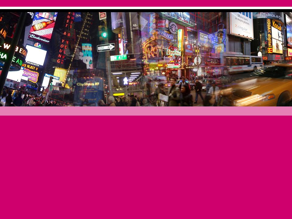 Times square & Social media Social media - why Goal: broaden reach of our messaging by obtaining 100,000 fans/followers