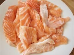 tails, collars, scrape from meat or seafood that