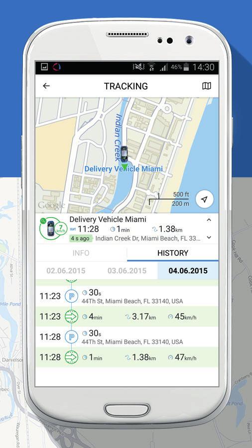Online Monitoring - Mobile FiOS App You will appreciate the adaptive design and convenient display of data on vehicles and stationary units, which