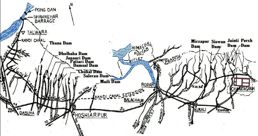 Figure 1: Location Map of the study area Figure 2: Map of the study area Punjab Govt.