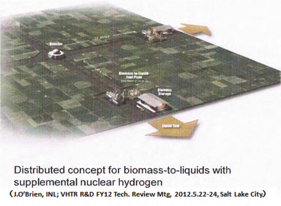 Fig.3 (USA) Distributed Concept for Biomass to