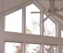 WINDOW STYLES With PerfeXion new construction windows, you can choose from a variety of shapes and operating styles to complement any room in your
