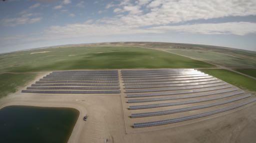 2 MW Solar Farm Bassano, Alberta