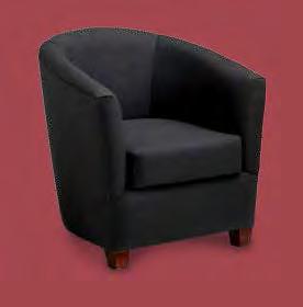 SWAN Swivel Chair (white vinyl)