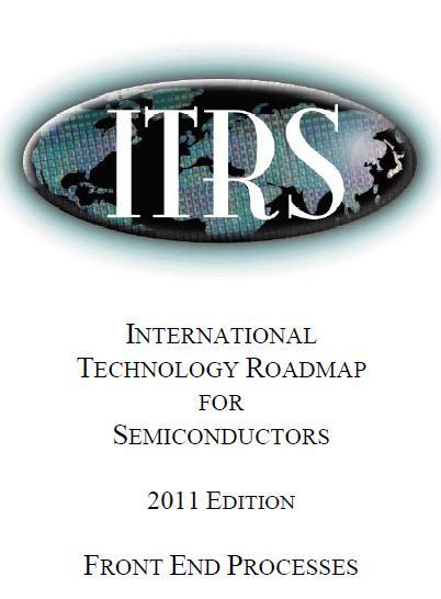 Surface Preparation in ITRS Granularity Specific parameter targets Multiple areas represented Front end surface preparation
