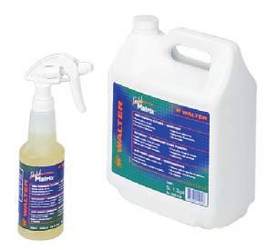 Surface Preparation and Cleaning Water base, alkaline Gold Matrix TM HIGH STRENGTH CLEANER / DEGREASER The original high-tech water-based, non-corrosive alkaline cleaner; uses advanced surfactants to