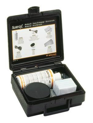 Welding MARKING KIT Go ahead, make your mark! The SURFOX Marking Kit uses an electrochemical process to permanently mark most metals.