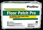Patching & Skimcoating Resurfacing & Rehabilitation Feather Edge Floor Patch Pro Concrete Resurfacer Vinyl Concrete Patch A trowelable, rapid setting, polymer-modified, cement-based patch and skim