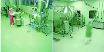 PRODUCTION AREAS Solid concrete with epoxy or polyurethane resin finish is suitable for processing areas as