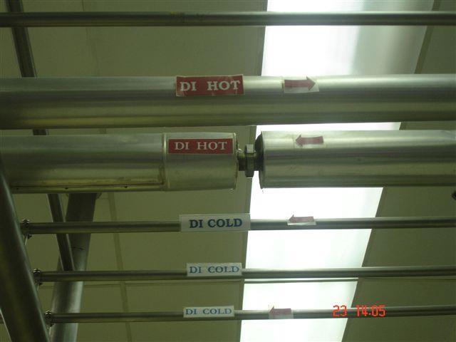 PIPES & PIPELINES Clearly labeled to show: