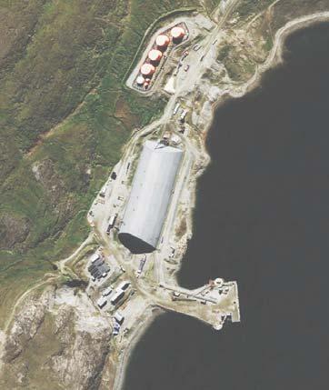 73 30' 73 25' 73 20' 73 15' 3 Tailings storage facility Deception Bay seaport Housing complex Ore concentrate loading pipe Bassin versant de la rivière Jorian
