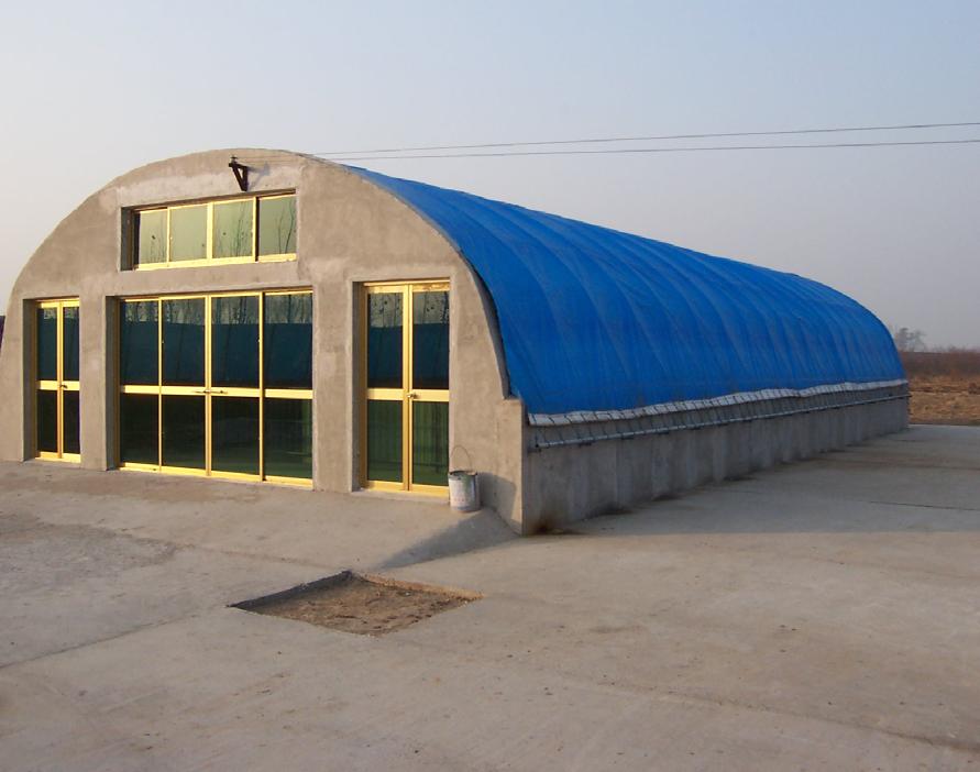 The primary incentive or attraction of hoop barns for swine production in China is to convert manure or its han dling from liquid to solid form, thus significantly reducing the need for flushing