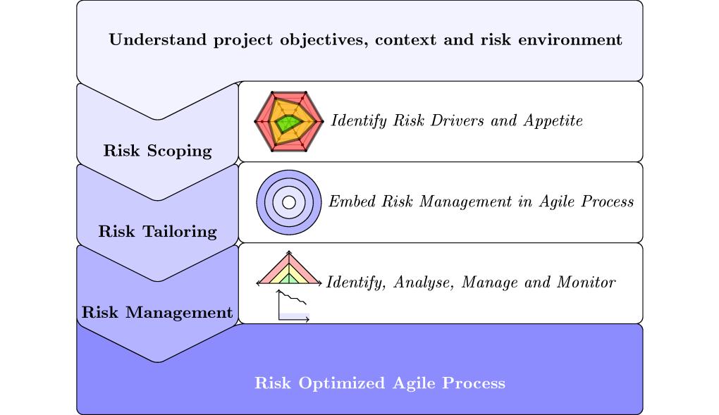 Figure 1: Agile Risk Management Process. Copyright 2013 Alan Moran. All Rights Reserved.