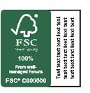 2 c) Making the logo or label appear to be part of other information such as environmental claims not relevant to FSC certification 4.