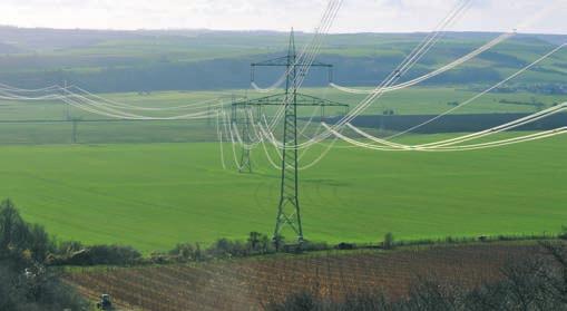 The system of 50 Hertz 380 kv overhead lines 6,830 km 220 kv overhead lines 2,862 km 380 /220 kv cables 58 km 400 kv HVDC cables 14 km Number of substations 59 Number of switching stations 380 kv 6